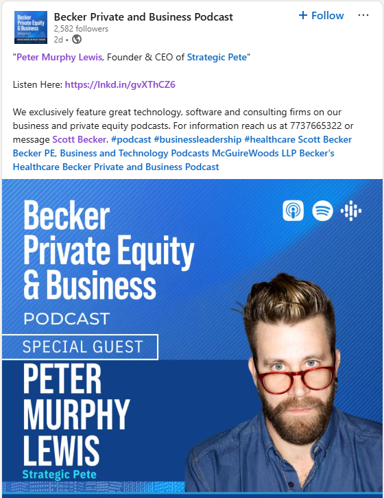 becker private and business podcast