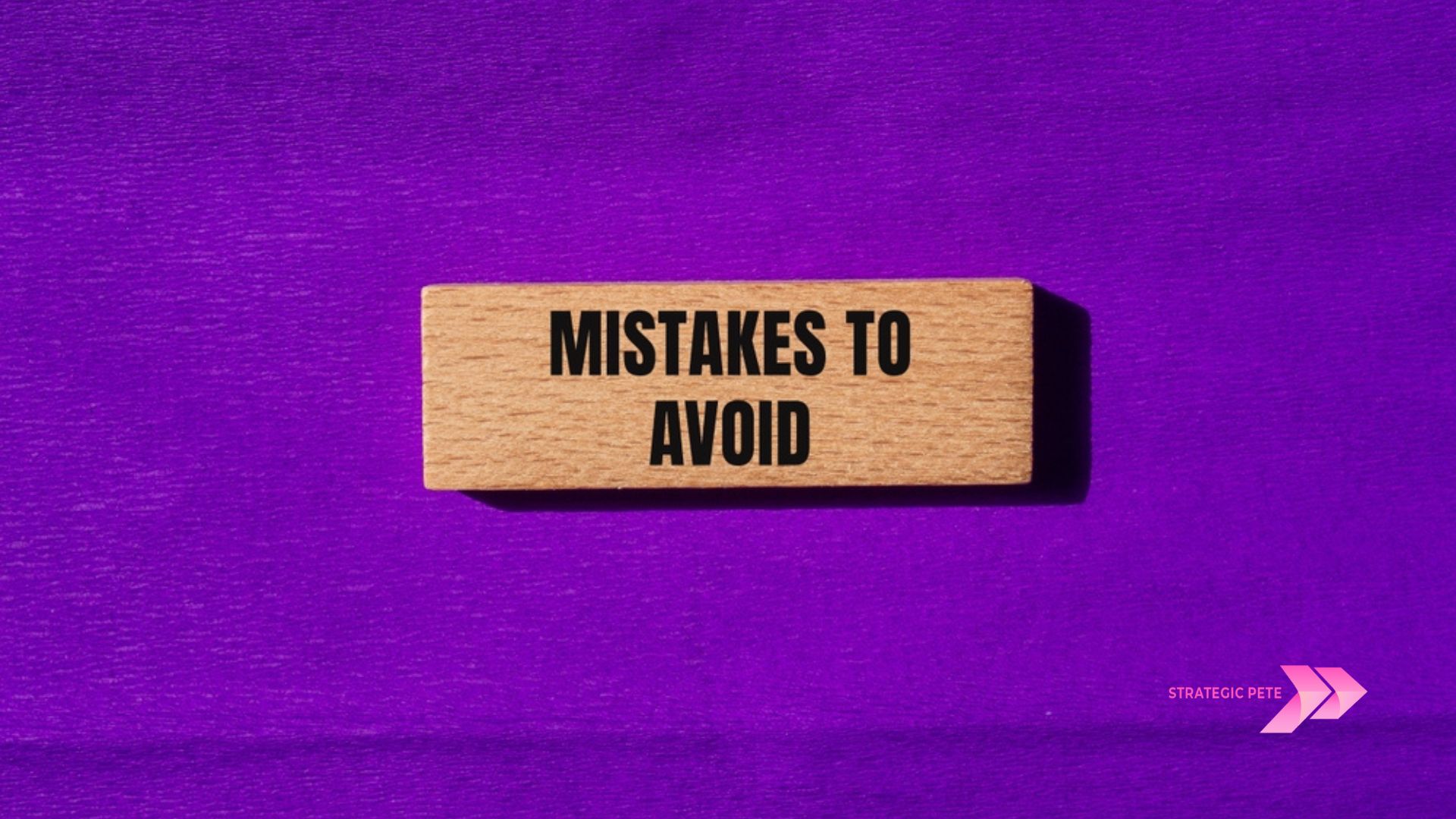 mistakes in marketing