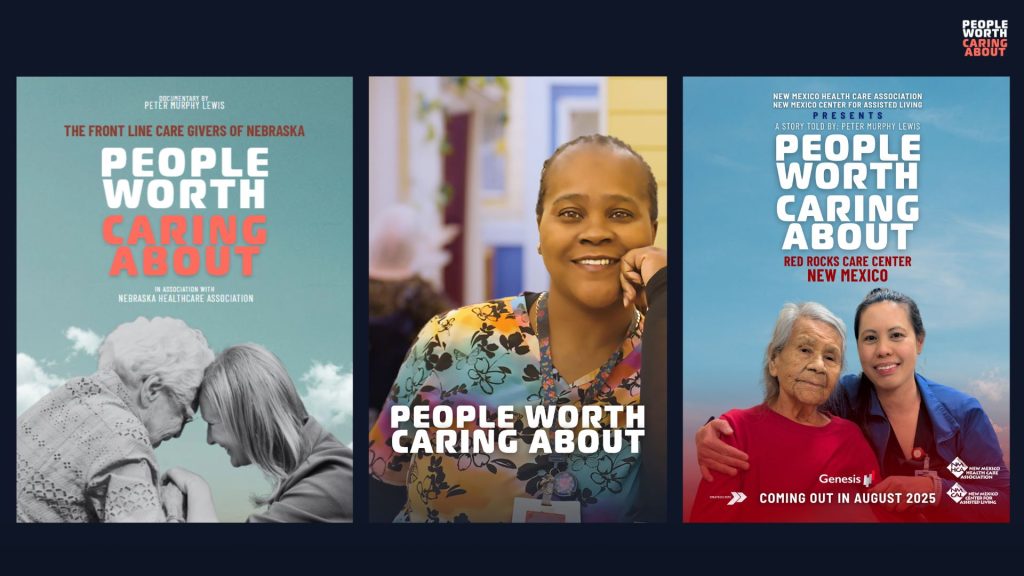 Poster artwork for the People Worth Caring About documentary series