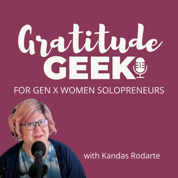 Gratitude Geek podcast cover art